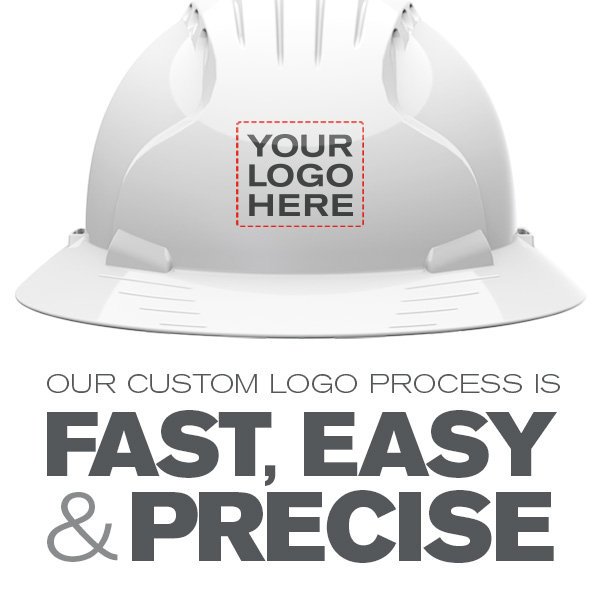 Custom Logo on a Hard Hat